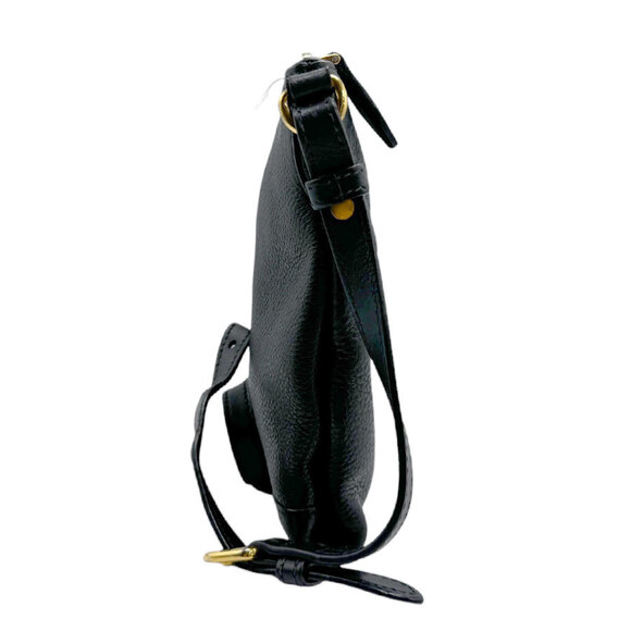 PRADA Black Leather Shoulder Bag - Picture 2 of 5